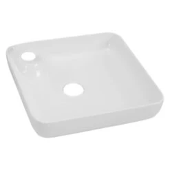 Van Marcke Waskom Fontana Opbouw Wit Keramiek 40x40x12.5 Cm