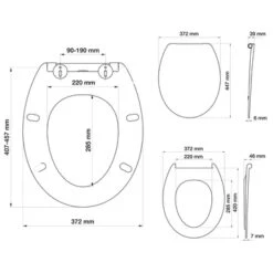 Tiger Wc-bril Blade Wit Met Sofclose En Quick-release 27 Tiger Wc-bril Blade Wit Met Sofclose En Quick-release -Badkamer Winkel 123 7898