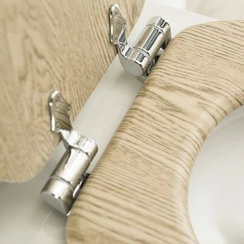 Tiger WC Bril Steigerhout Met Softclose 6 Tiger WC Bril Steigerhout Met Softclose - Afbeelding 4
