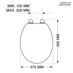 Tiger WC Bril Steigerhout Met Softclose 21 Tiger WC Bril Steigerhout Met Softclose -Badkamer Winkel 123 7940