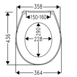 Cedo Atacama Wc Bril Softclose Duroplast 9 Cedo Atacama Wc Bril Softclose Duroplast -Badkamer Winkel 123 7964