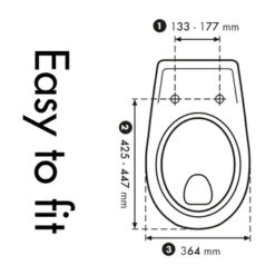 Cedo Atacama Wc Bril Softclose Duroplast 10 Cedo Atacama Wc Bril Softclose Duroplast -Badkamer Winkel 123 7965