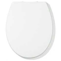 WC Bril Riga Wit Kunststof Met Softclose