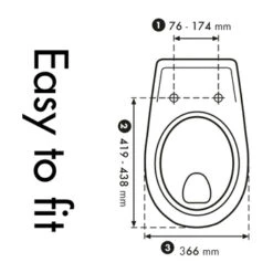 Cedo Shell Wc Bril Softclose Duroplast 8 Cedo Shell Wc Bril Softclose Duroplast -Badkamer Winkel 123 7997