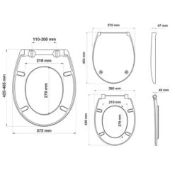 Tiger WC Bril Amadora Pergamon Kunststof Met Softclose 17 Tiger WC Bril Amadora Pergamon Kunststof Met Softclose -Badkamer Winkel 123 8056