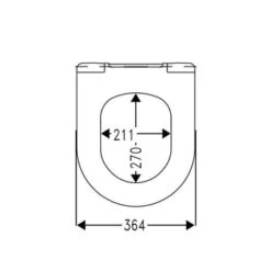 Cedo Palm Beach Wc Bril Wit Softclose Duroplast -Badkamer Winkel 123 8096
