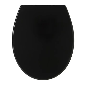 Tiger WC Bril Aiden Zwart Kunststof Met Softclose 3 Tiger WC Bril Aiden Zwart Kunststof Met Softclose