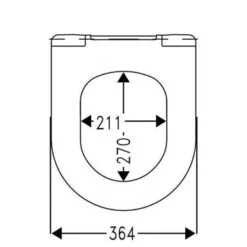 Cedo Vero Beach Wc Bril Pergamon Softclose D-vorm Duroplast 9 Cedo Vero Beach Wc Bril Pergamon Softclose D-vorm Duroplast -Badkamer Winkel 123 8143