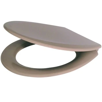 Handson Wc Bril Oliv Duroplast Taupe 4 Handson Wc Bril Oliv Duroplast Taupe - Afbeelding 2