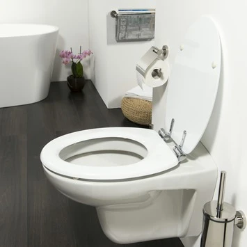 Tiger WC Bril Reno Wit MDF Met Softclose 6 Tiger WC Bril Reno Wit MDF Met Softclose - Afbeelding 4