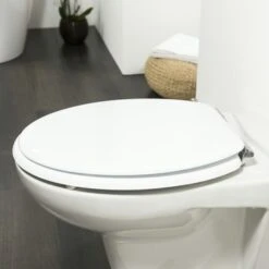 Tiger WC Bril Reno Wit MDF Met Softclose 15 Tiger WC Bril Reno Wit MDF Met Softclose -Badkamer Winkel 123 8162