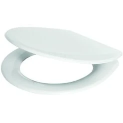 Handson WC Bril Oliv Wit Kunststof -Badkamer Winkel 123 8168