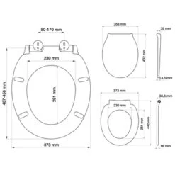 Tiger WC Bril Burton Wit Kunststof Met Softclose 23 Tiger WC Bril Burton Wit Kunststof Met Softclose -Badkamer Winkel 123 8246