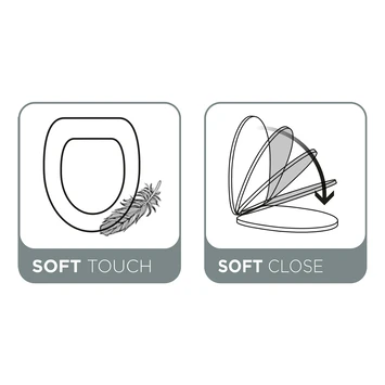 Tiger WC Bril Reno Grijs 10 Tiger WC Bril Reno Grijs - Afbeelding 8