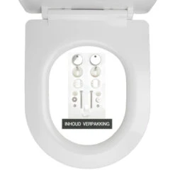 Tiger WC Bril Carter Wit Met Softclose -Badkamer Winkel 123 8272