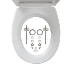 Tiger WC Bril Amadora Zwart Kunststof Met Softclose -Badkamer Winkel 123 8279