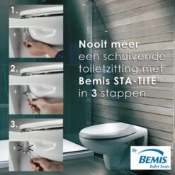 Bemis WC Bril Dallas NextStep Wit Hout Met Kinderzitting 9 Bemis WC Bril Dallas NextStep Wit Hout Met Kinderzitting -Badkamer Winkel 123 8299