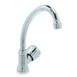 Handson Fonteinkraan Thomas C-uitloop Met Draaiknop Chroom 19 Handson Fonteinkraan Thomas C-uitloop Met Draaiknop Chroom -Badkamer Winkel 123 8434