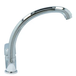 OK Keukenkraan Met Hoog Gebogen Uitloop En Hendel Chroom 19 OK Keukenkraan Met Hoog Gebogen Uitloop En Hendel Chroom -Badkamer Winkel 123 8447