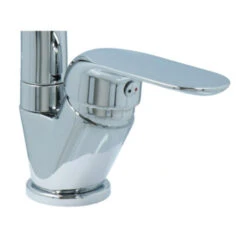 OK Keukenkraan Met Hoog Gebogen Uitloop En Hendel Chroom 22 OK Keukenkraan Met Hoog Gebogen Uitloop En Hendel Chroom -Badkamer Winkel 123 8450