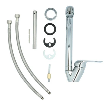 OK Keukenkraan Met Hoog Gebogen Uitloop En Hendel Chroom 12 OK Keukenkraan Met Hoog Gebogen Uitloop En Hendel Chroom - Afbeelding 10