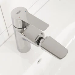 Grohe Wastafelkraan Start M-size Uittrekbaar QuickFix Chroom 16 Grohe Wastafelkraan Start M-size Uittrekbaar QuickFix Chroom -Badkamer Winkel 123 8464