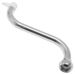 Sanivesk Kraanuitloop Voor Geiser 17cm Chroom