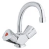 Grohe Wastafelkraan Costa Trend 2-knops Chroom 2 Grohe Wastafelkraan Costa Trend 2-knops Chroom -Badkamer Winkel 123 8488