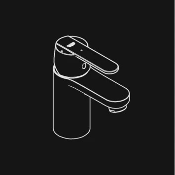 GROHE Wastafelkraan Get S-size Met Hendel En Afvoerplug Chroom 4 GROHE Wastafelkraan Get S-size Met Hendel En Afvoerplug Chroom - Afbeelding 2