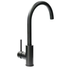 Atlantic Keukenkraan Colin Met Hendel Zwart -Badkamer Winkel 123 8566