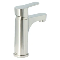 Atlantic Wastafelkraan Parker Met Hendel RVS -Badkamer Winkel 123 8617