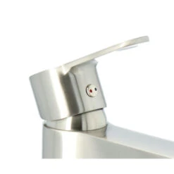 Atlantic Wastafelkraan Parker Met Hendel RVS -Badkamer Winkel 123 8622