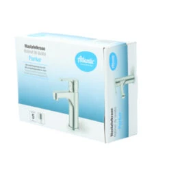 Atlantic Wastafelkraan Parker Met Hendel RVS -Badkamer Winkel 123 8624