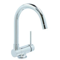 Atlantic Keukenkraan Carson Inklapbaar Met Hendel Chroom -Badkamer Winkel 123 8642