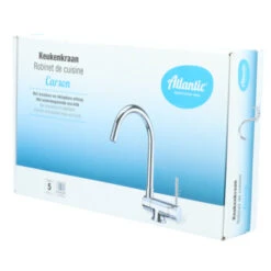 Atlantic Keukenkraan Carson Inklapbaar Met Hendel Chroom -Badkamer Winkel 123 8649