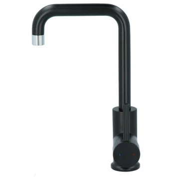 Absolut Wastafelkraan Haiti Met Hendel En Pop-up Afvoerplug Zwart 4 Absolut Wastafelkraan Haiti Met Hendel En Pop-up Afvoerplug Zwart - Afbeelding 2