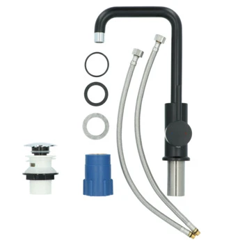 Absolut Wastafelkraan Haiti Met Hendel En Pop-up Afvoerplug Zwart 15 Absolut Wastafelkraan Haiti Met Hendel En Pop-up Afvoerplug Zwart - Afbeelding 13