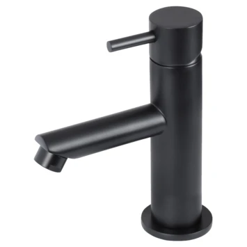 Differnz Wastafelkraan Met Hendel Mat Zwart 3 Differnz Wastafelkraan Met Hendel Mat Zwart