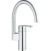 Grohe Keukenkraan Wave Cosmopolitan Met Hendel En C-uitloop Chroom -Badkamer Winkel 123 8705