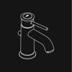 GROHE Wastafelkraan Start Classic S-size Met Hendel En Waste Chroom -Badkamer Winkel 123 8712