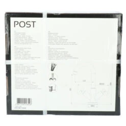 Absolut Wastafelkraan Post 2-knops Zwart 35 Absolut Wastafelkraan Post 2-knops Zwart -Badkamer Winkel 123 8732