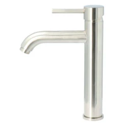 Atlantic Wastafelkraan Spencer Met Hendel RVS 16 Atlantic Wastafelkraan Spencer Met Hendel RVS -Badkamer Winkel 123 8740