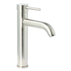 Atlantic Wastafelkraan Spencer Met Hendel RVS 21 Atlantic Wastafelkraan Spencer Met Hendel RVS -Badkamer Winkel 123 8745