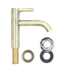 Atlantic Fonteinkraan Riley Met Hendel Messing 21 Atlantic Fonteinkraan Riley Met Hendel Messing -Badkamer Winkel 123 8760