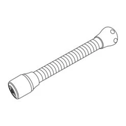 Tiger Splash Keukenkraanslang Chroom M22/M24 -Badkamer Winkel 123 8766