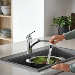 Grohe Quickfix Keukenkraan Start Uittrekbare Dual Spray 25 Grohe Quickfix Keukenkraan Start Uittrekbare Dual Spray -Badkamer Winkel 123 8831