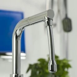 Tiger Splash Kraanslang Silverflex Supreme Met Waterbesparende Keukendouche En Kogelgewricht M22/M24 -Badkamer Winkel 123 8901