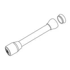 Tiger Splash Kraanslang Silverflex Supreme Met Waterbesparende Keukendouche En Kogelgewricht M22/M24 -Badkamer Winkel 123 8903