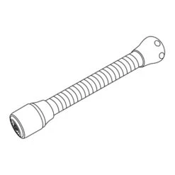 Tiger Splash Kraanslang Supreme Met Waterbesparende Keukendouche En Kogelgewricht 1/2" -Badkamer Winkel 123 8920