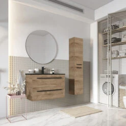 Atlantic kolomkast Stella Canela Eiken -Badkamer Winkel 123 936